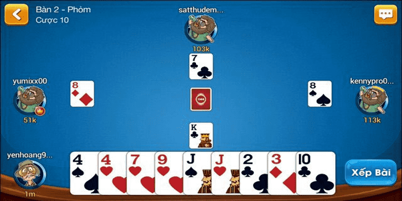 Hướng Dẫn Chơi Phỏm Online Cho Người Mới Bắt Đầu 4 Hướng dẫn chơi phỏm online cho các tân thủ mới tham gia