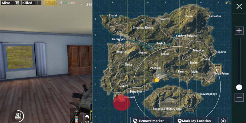 Quan sát vòng bo cũng là cách chơi PUBG hiệu quả Quan sát vòng bo cũng là cách chơi PUBG hiệu quả